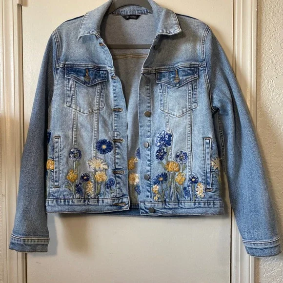 Driftwood Denim Jacket Dahlia - Picture 1 of 13